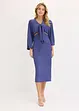 Midi jurk met cut-outs, bonprix