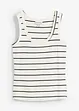 Geribd tanktop, bonprix