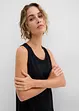 Maxi jurk met materiaalmix, bonprix