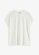 Shirt met kanten inzetstuk, bonprix