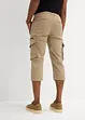 3/4 instapbroek met cargozakken, regular fit, bonprix