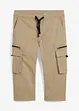 3/4 instapbroek met cargozakken, regular fit, bonprix