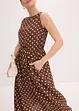 Midi jurk met bindceintuur, bonprix