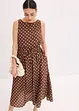 Midi jurk met bindceintuur, bonprix