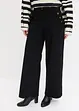 Twill broek met sierknopen, bonprix