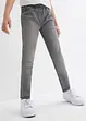Jegging met mid waist (set van 2), bonprix