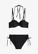 Balconette bikini met extra halter bandje (2-dlg. set), bonprix