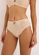 Maxislip met 2-kleurig lurex kant, bonprix