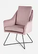 Fauteuil van fluweel, bonprix