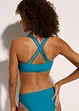 Bralette bikinitop met gekruiste bandjes, bonprix