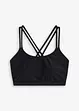 Bralette bikinitop met gekruiste bandjes, bonprix