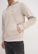 Sweater met capuchon en ritssluiting, bonprix