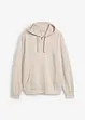 Sweater met capuchon en ritssluiting, bonprix
