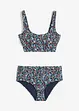 Bralette bikini met gerecycled polyamide (2-dlg. set), bonprix