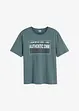 T-shirt van puur katoen, loose fit, bonprix