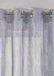 Gordijn van gerecycled polyester met grafisch patroon (1 stuk), bonprix