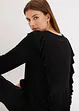 Shirt met volants, bonprix