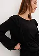 Shirt met volants, bonprix
