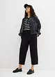 Slip-on broek met linnen, 7/8 lengte, bonprix