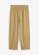 Slip-on broek met linnen, 7/8 lengte, bonprix