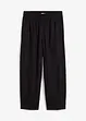 Slip-on broek met linnen, 7/8 lengte, bonprix