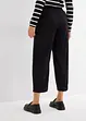 Slip-on broek met linnen, 7/8 lengte, bonprix
