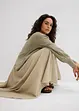 Maxi rok met een comfortabele band, bonprix