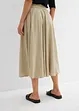 Maxi rok met een comfortabele band, bonprix
