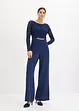 Jumpsuit met kant en kleine ketting, bonprix