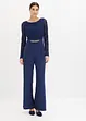 Jumpsuit met kant en kleine ketting, bonprix