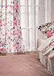 Transparant gordijn met grafische print (1 stuk), bonprix