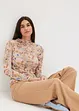 Longsleeve van mesh, bonprix