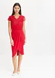 Mini jurk met kant, bonprix