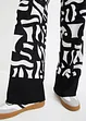 Gedessineerde jersey broek, bonprix