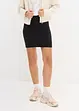 Stretch jersey rok met biologisch katoen (set van 2), bonprix