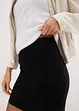 Stretch jersey rok met biologisch katoen (set van 2), bonprix