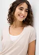 Shirt van zachte viscose, bonprix