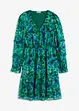Gedessineerde mesh jurk, bonprix