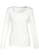 Katoenen longsleeve met ronde hals, bonprix