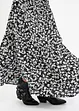 Gedessineerde maxi jurk van soepele viscose, bonprix