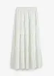 Gestreepte maxi rok van puur katoen, bonprix