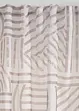 Transparant gordijn met grafisch motief (1 stuk), bonprix