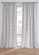 Jacquard gordijn met motief (1 stuk), bonprix