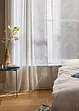 Transparant paneelgordijn met bloemenprint (1 stuk), bonprix