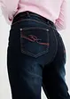 Straight jeans met mid waist, bonprix