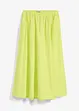 Midirok van een soepel vallende linnenmix, bonprix