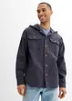 Overshirt met capuchon, bonprix