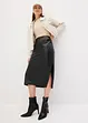 Imitatieleren rok, bonprix