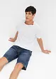 Licht stretch jeans instap bermuda , slim fit, bonprix