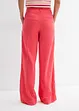 Paperbag broek van luchtige linnenmix, bonprix